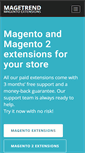Mobile Screenshot of magetrend.com